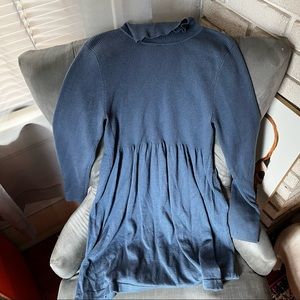 Designer Magaschoni Mockneck Long Sleeve Dress